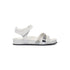 Sandali bianchi da bambina con glitter e strass Swish Jeans, Scarpe Bambini, SKU k285000242, Immagine 0